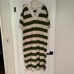 Daily Practice by Anthropologie Rugby Maxi Dress Size XS